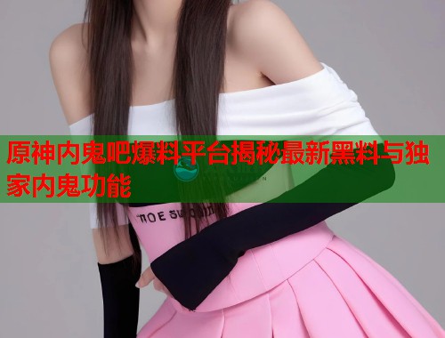 原神内鬼吧爆料平台揭秘最新黑料与独家内鬼功能  第2张